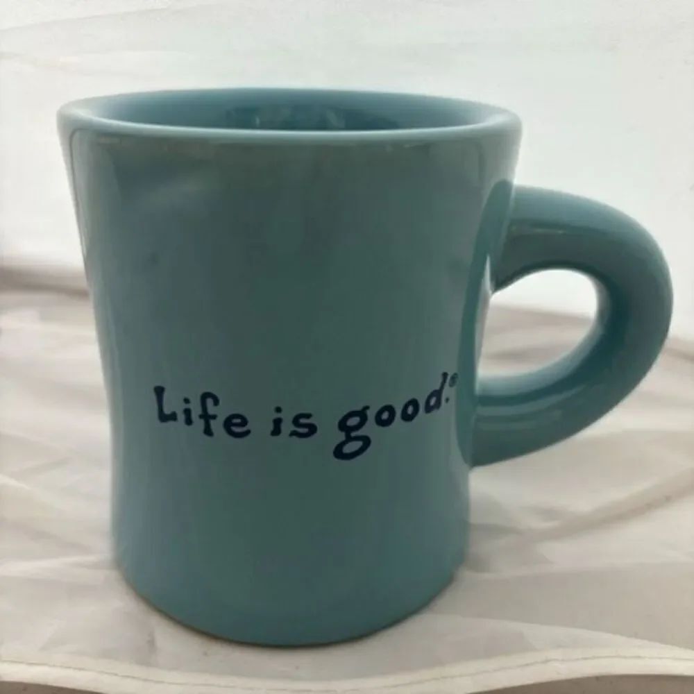 Life Is Good Zero Tasking Life Is Good Home Heavy Coffee Mug